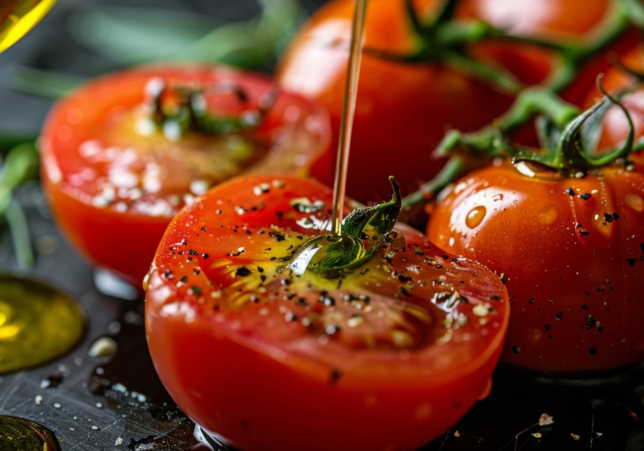 Pomidory jedz z oliwą albo innym tłuszczem