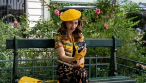 Lily Collins w serialu "Emily w Paryżu"