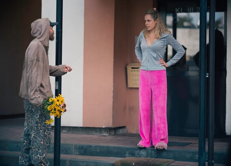 Igor Kowalunas i Maja Pankiewicz w filmie "Terytorium"