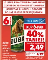 Piwo Żubr