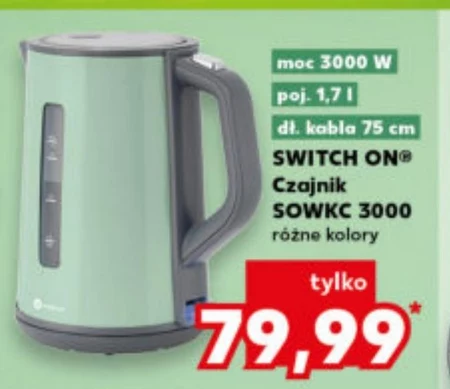 Czajnik elektryczny Switch On