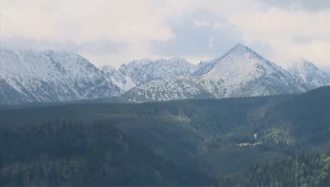 Tatry pokryte śniegiem w sierpniu