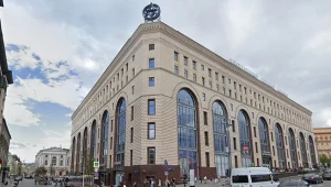 Budynek centrum handlowego, w którym doszło do eksplozji