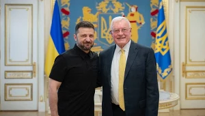 Wołodymyr Zełenski odznaczył Keitha Kellogga 