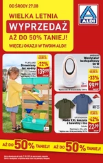 Wielka letnia wyprzedaż! - Aldi