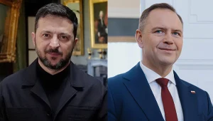 Prezydenci Ukrainy i Polski: Wołodymyr Zełenski oraz Karol Nawrocki