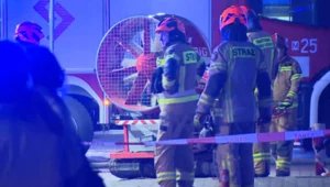 Pożar w Ząbkach. Na miejscu kilka zastępów straży 