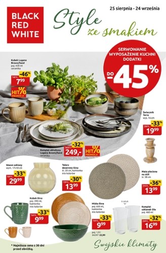 Gazetka promocyjna Black Red White, ważna od 25.08.2025 do 24.09.2025.