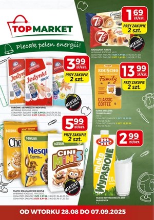 Gazetka promocyjna Top Market, ważna od 27.08.2025 do 07.09.2025.