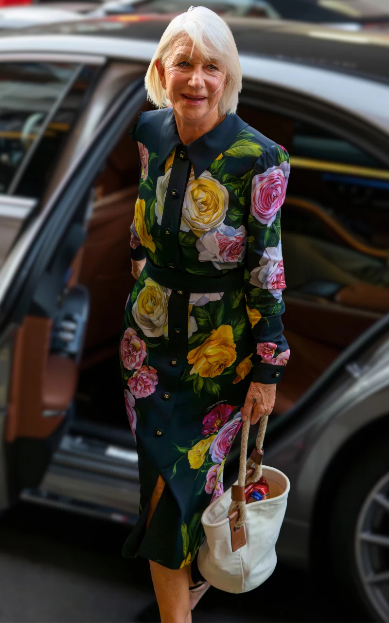 Helen Mirren podczas promocji nowego filmu w Londynie