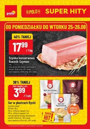 Gazetka promocyjna POLOmarket, ważna od 25.08.2025 do 26.08.2025.