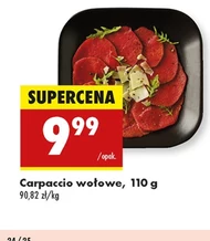 Carpaccio wołowe C&A
