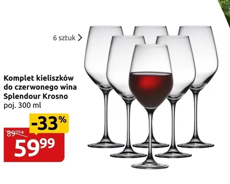 Zestaw kieliszków Krosno