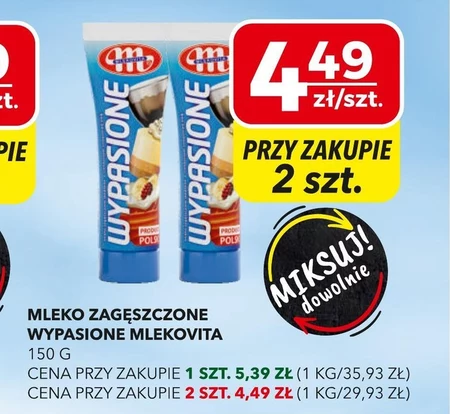 Mleko zagęszczone Mlekovita