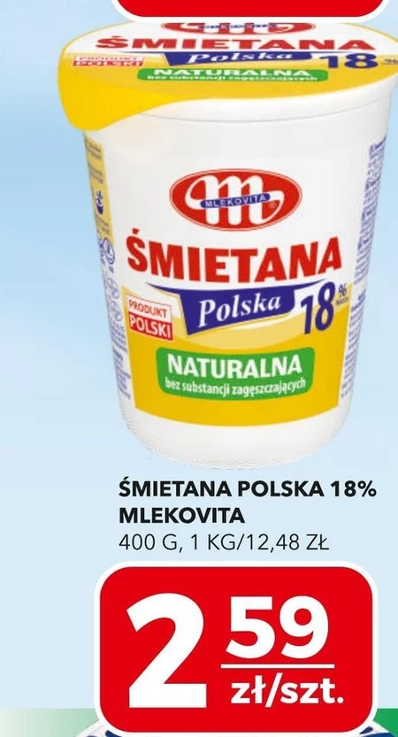 Śmietana Mlekovita