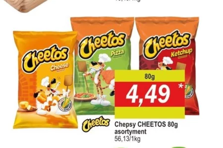 Ketchup Cheetos