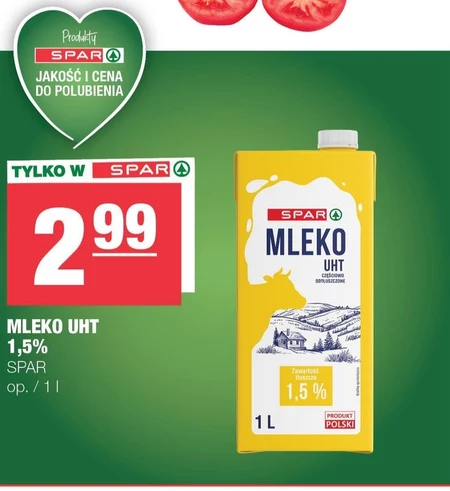Молоко SPAR