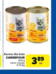 Корм для котів Carrefour