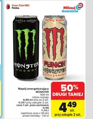 Napój energetyczny Monster