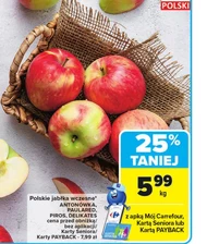 Jabłka Carrefour