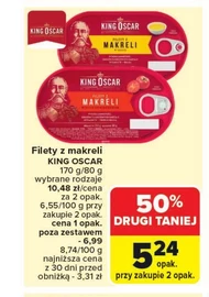 Filet z makreli King Oscar