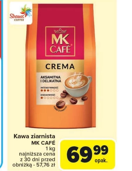Kawa ziarnista MK Cafe