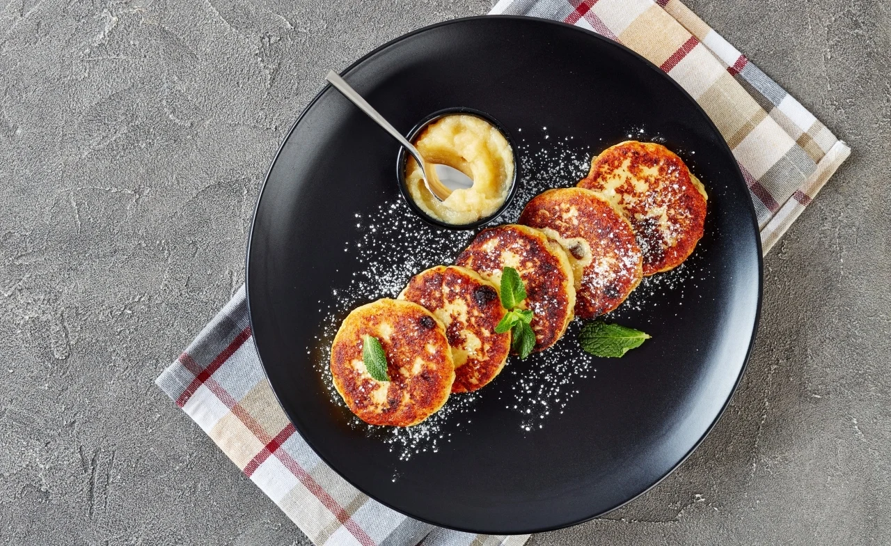 Saksońskie placki z ziemniaków i twarogu