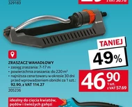 Zraszacz wahadłowy