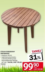 Stolik ogrodowy
