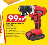 Wiertarko-wkrętarka Vertex