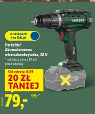 Akumulatorowa wkrętarka Parkside