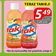 Płyn do mycia podłóg Tak!