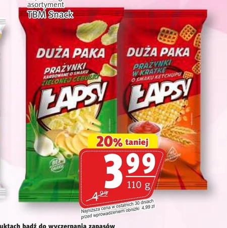 Prażynki Łapsy