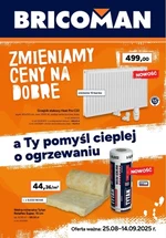 Zmieniamy ceny na dobre - Bricoman