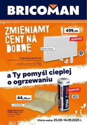 Zmieniamy ceny na dobre - Bricoman