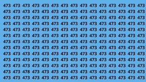 W tej zagadce liczby wirują w oczach każdemu. Znajdziesz 478? 