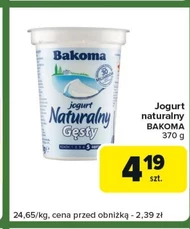 Jogurt naturalny Bakoma