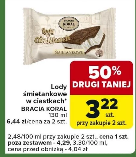 Lody Bracia Koral