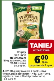 Чіпси Wiejskie ziemniaczki