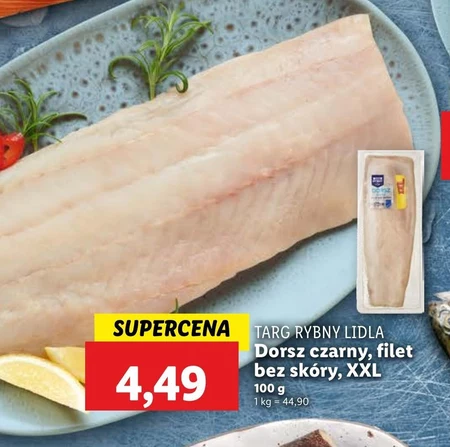 Dorsz Targ rybny Lidla