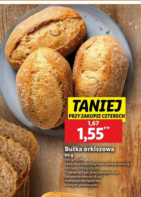 Bułka orkiszowa