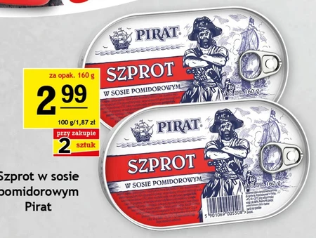 Szprot w sosie Pirat