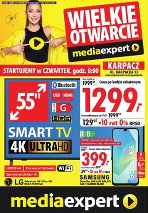 Gazetka promocyjna Media Expert, ważna od 28.08.2025 do 06.09.2025.