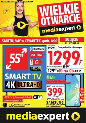 Gazetka promocyjna Media Expert, ważna od 28.08.2025 do 06.09.2025.