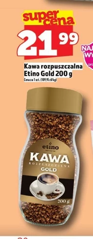 Kawa rozpuszczalna Etino