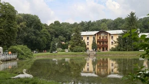 Sanatorium Książe Józef - zabytkowa willa z XIX wieku to jedna z wizytówek Nałęczowa