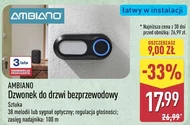 Dzwonek bezprzewodowy Ambiano