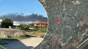 Siły Ukrainy zaatakowały obiekty logistyczne na Krymie