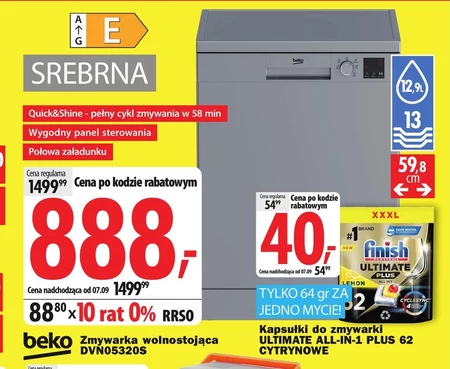 Zmywarka wolnostojąca Beko