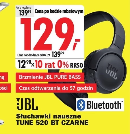 Słuchawki bluetooth JBL